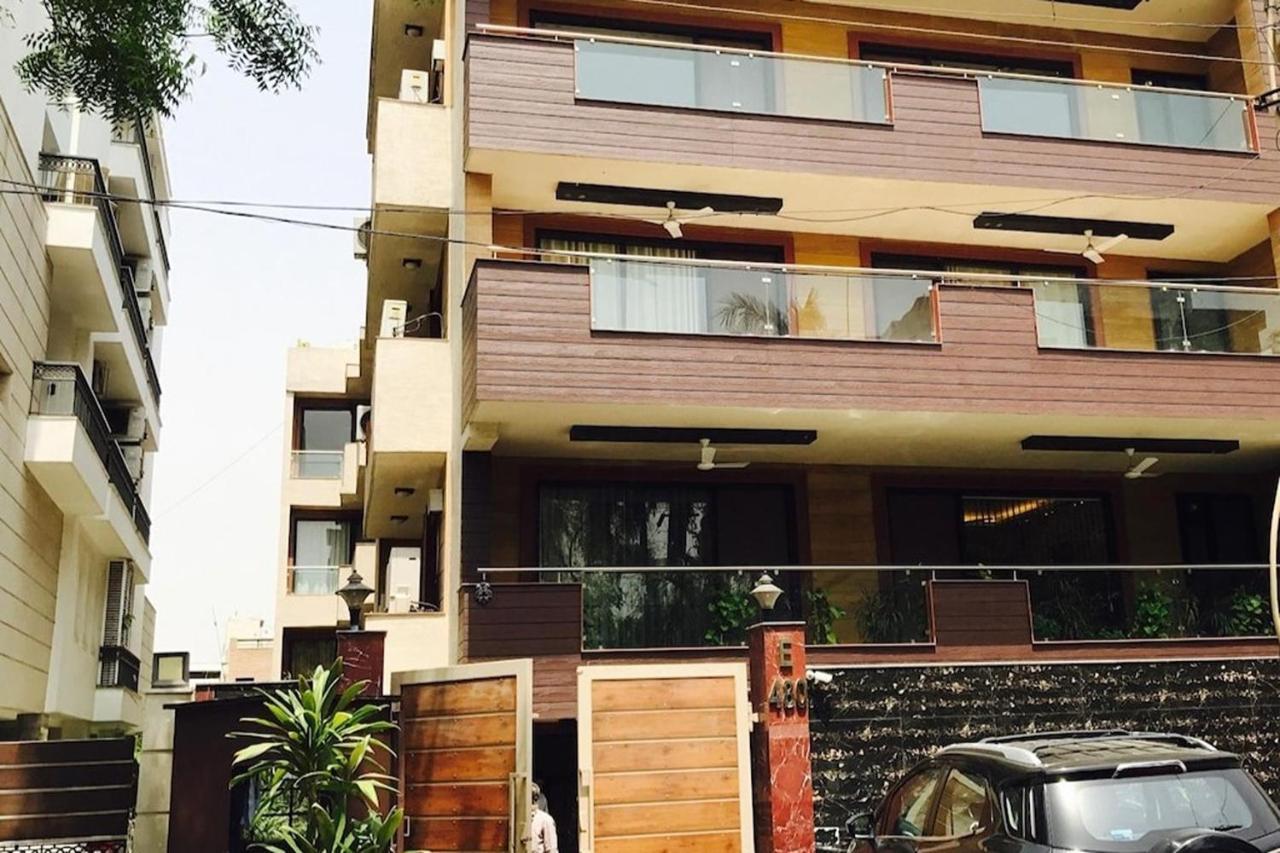 Greenleaf Apartment And Suites, Kalkaji New Delhi Buitenkant foto